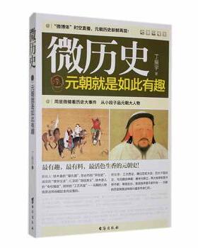 正版 微历史:元朝就是如此有趣 丁振宇著 台海出版社 9787516800836 R库