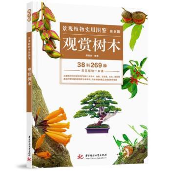 正版 景观植物实用图鉴:38科269种常见植物一本通:第9辑:观赏树木 薛聪贤编著 华中科技大学出版社 9787568041164 R库