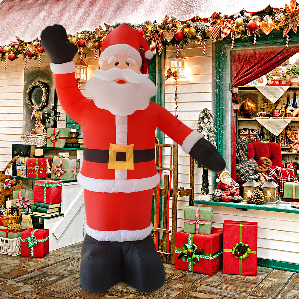 Outdoor Christmas Decoration Inflatable Santa Claus Snowman