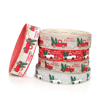 Christmas ribbon butterfly gift wrapping colored ribbon