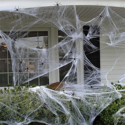 Halloween Decorations Artificial Spider Web Super Stretch