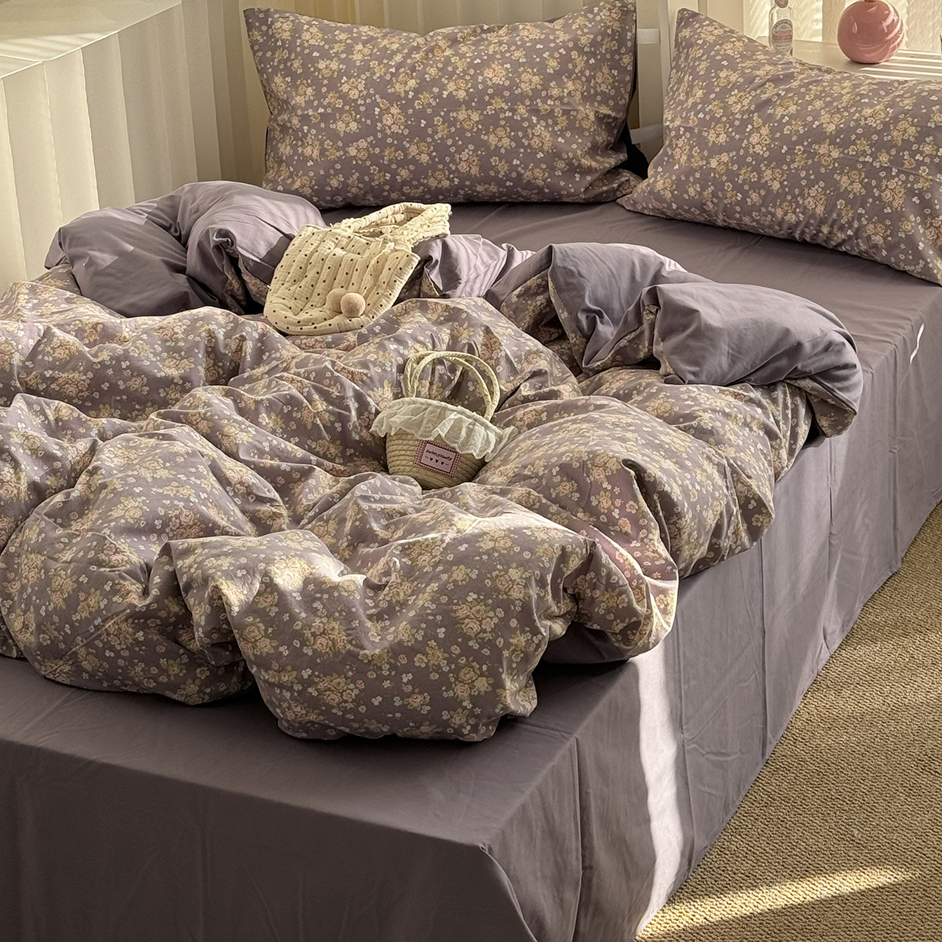 A类水洗棉碎花四件套【A类】