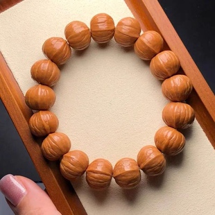 双鳍南瓜猴头手串天然无修精品土豪猴头手串文玩核桃盘玩