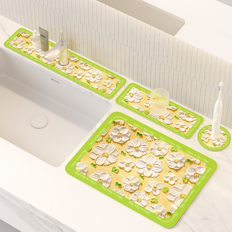 奈司水龙头吸水垫防溅水