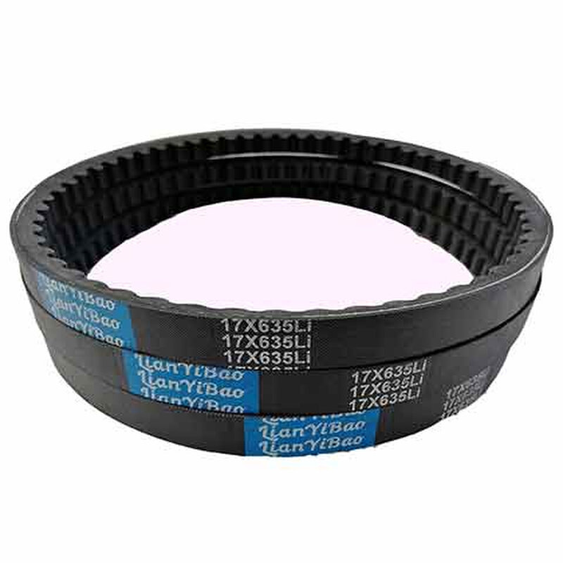 齿形三角带b型17x600至2388带齿a型汽车工业传动带微耕机齿轮皮带