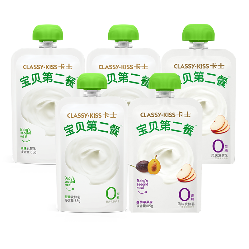 卡士酸奶宝贝第二85g*12袋装