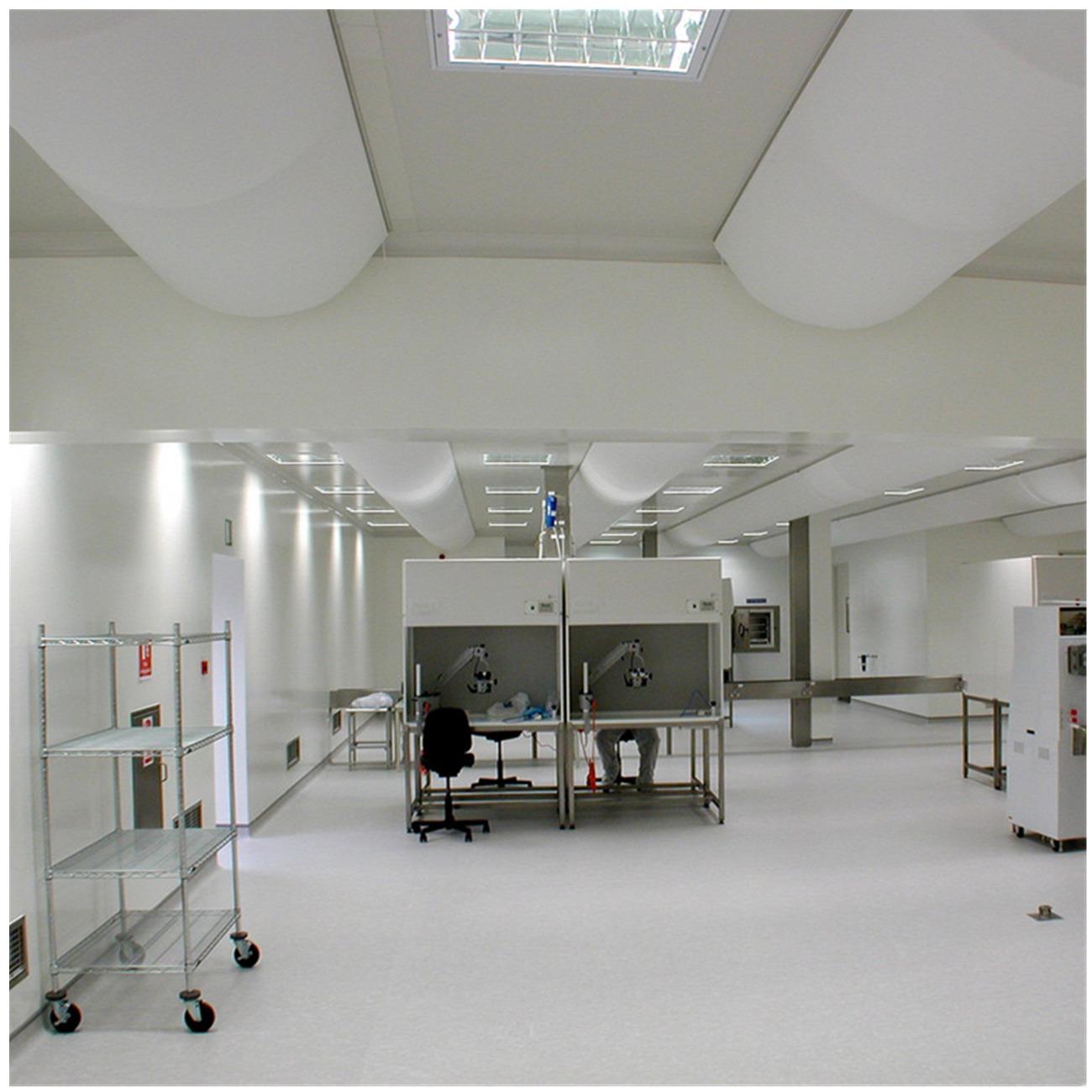 苏州铠纶 纱线阻燃净化型KL-P布袋风管 暖通纤维风管 净化布风管