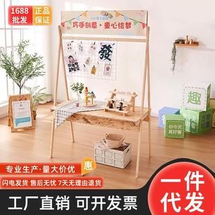 夜市摆摊展示架超市便利店集市货架零食陈列幼儿园义卖活动展示架