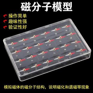 磁分子模型24只菱形小磁针模拟磁体磁化和退磁物理电磁学实验器材