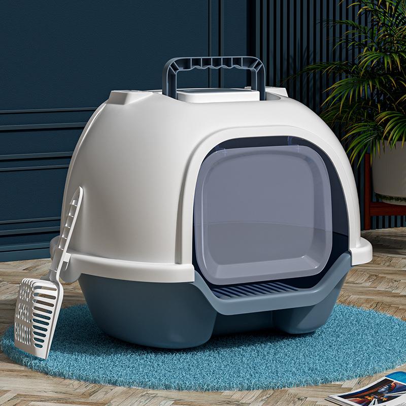 抽屉式猫砂盆全封闭防外溅猫厕所大号猫咪便盆屎盆宠物厕所