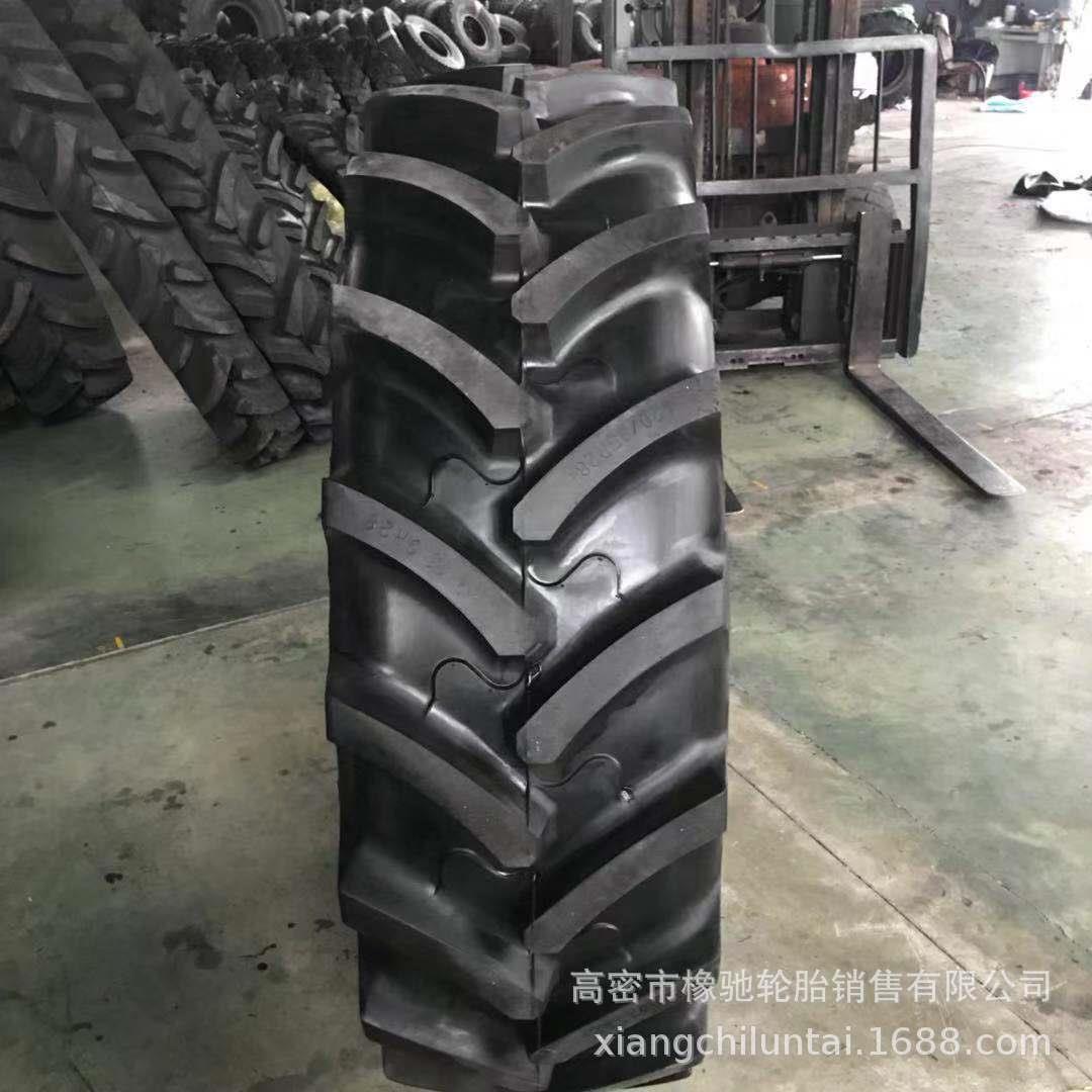 泰山420/85R28真空胎 16.9R28 拖拉机人字花纹子午线轮胎