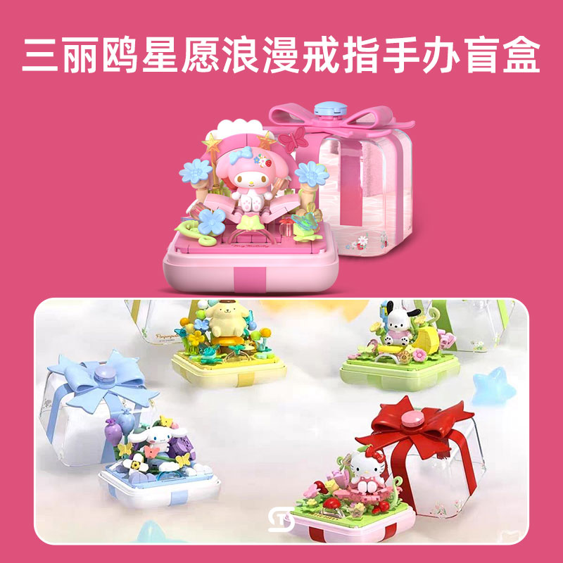 【热销第一名】创意潮玩摆件盲盒