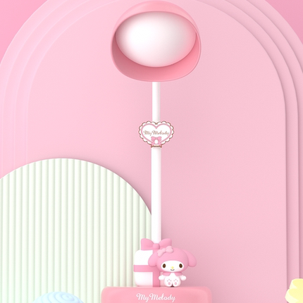 三丽鸥联名台灯儿童护眼美乐蒂学生学习专用床头卧室护眼灯礼物女