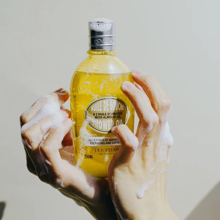 现货欧舒丹L'OCCITANE杏仁甜扁桃沐浴油500ml沐浴露250ml