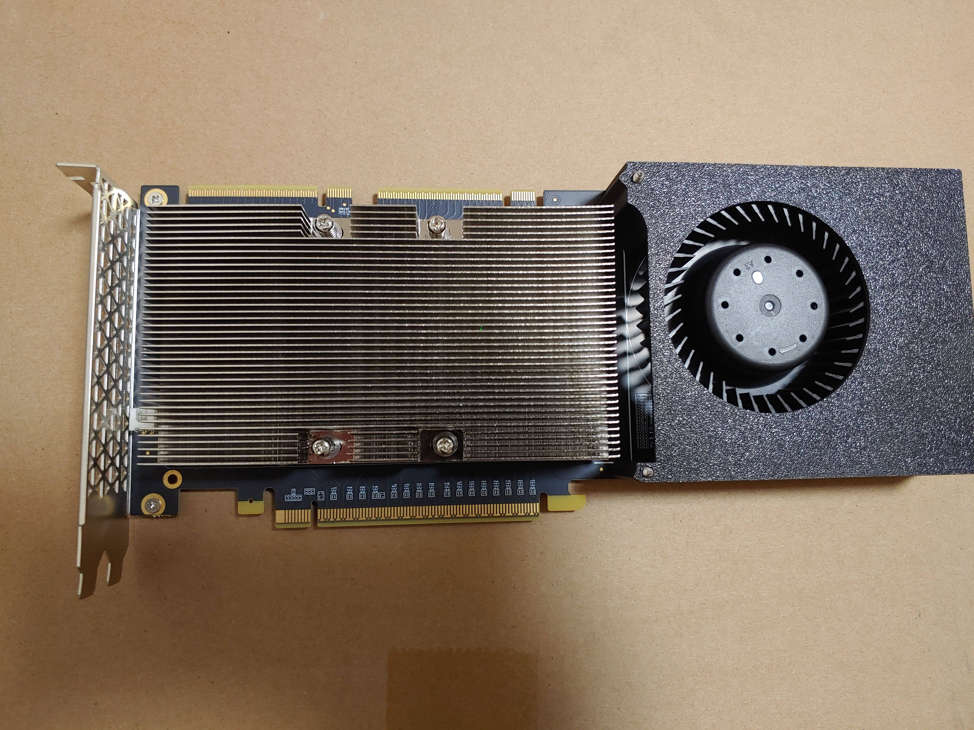 SXM2 - PCIE 어댑터 카드 P100V100A100 그래픽 카드 - PCIE