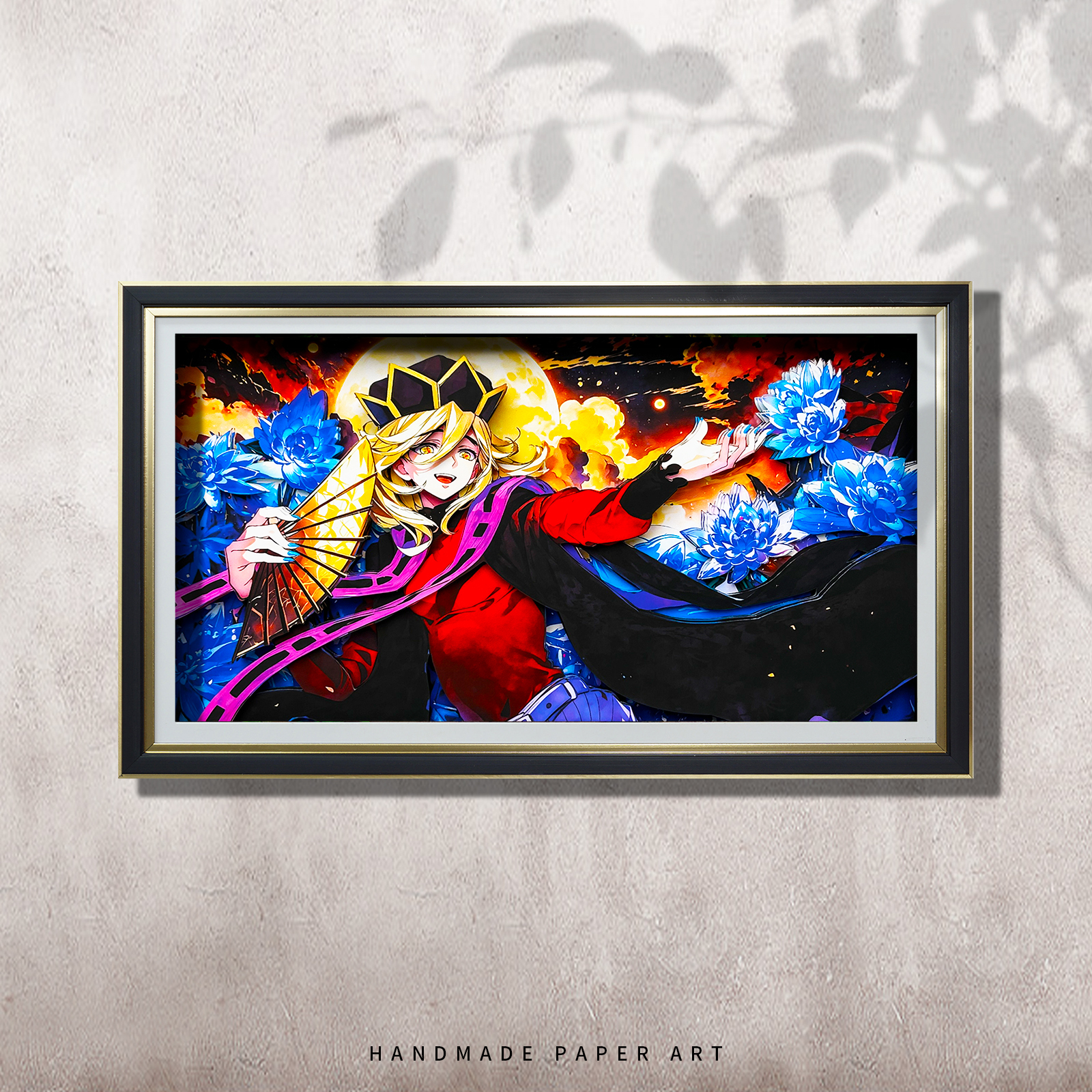 鬼灭之刃童磨3d动漫立体画