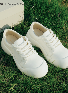 Corinna di Marsala小众厚底休闲鞋春季新款增高英伦风休闲鞋女鞋