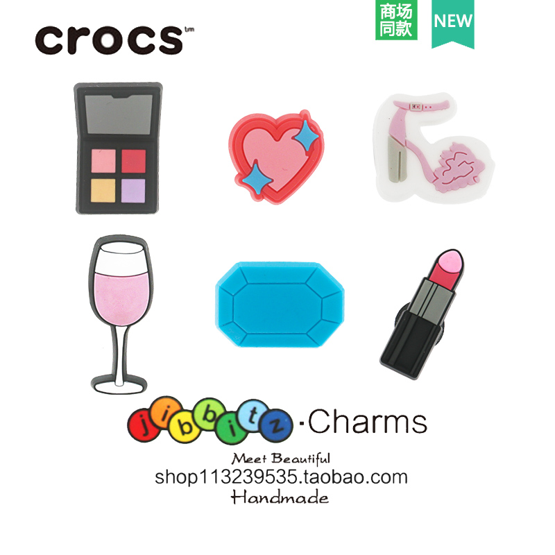 crocs洞洞鞋配饰骆驰可拆卸diy