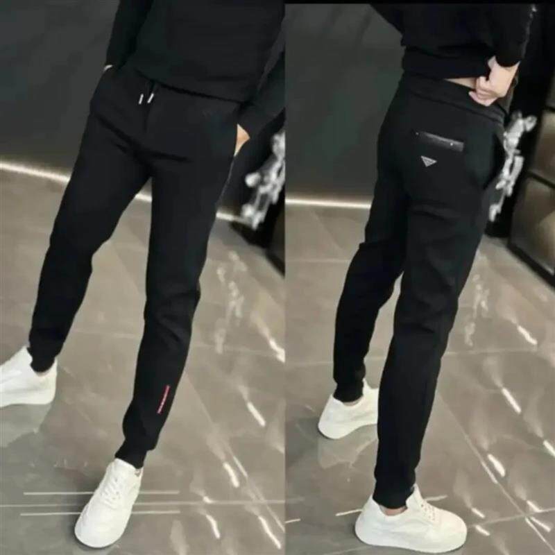 嘉画服饰2026秋冬男士轻奢时尚休闲修身显瘦束脚休闲裤男卫裤