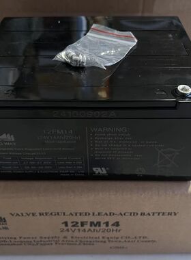 LONGWAY蓄电池24V14AH儿童卡丁车电瓶24V14安时电瓶龙威童车电瓶