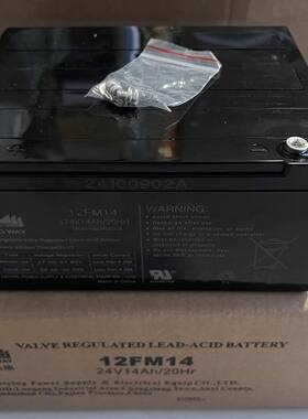 LONGWAY蓄电池24V14AH儿童卡丁车电瓶24V14安时电瓶龙威童车电瓶