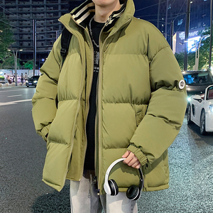 港风B冬季外套男羽绒棉服加厚保暖棉衣冲锋衣学生男88057-P118