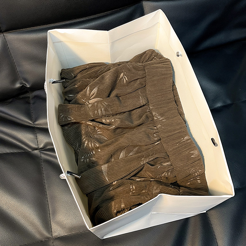 风新中式D保暖树叶印花纹灯芯绒阔腿束脚裤男K199-P68控88,男装棉衣,电商A005A