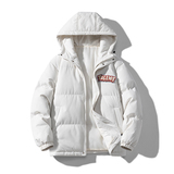 得物白底A华夫格羽绒棉服男棉袄连帽棉衣A005A-MN8825P115控148，男装棉衣，电商A005A