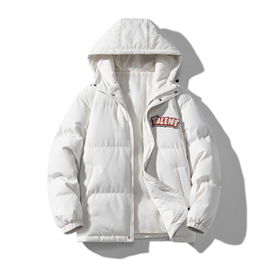 得物白底A华夫格羽绒棉服男棉袄连帽棉衣A005A-MN8825P115控148图片