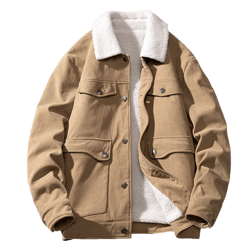 毛毯平铺B羊羔毛工装棉衣灯芯绒棉服男A005A-JN8868P110控138,男装夹克,电商A005A