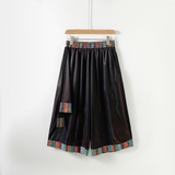 民族风B复古中式渐变色冰感宽松舞蹈阔腿裤七分裤男DK222-P58控78，男装休闲裤，电商A005A