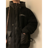 连帽工装A青少年学生羊羔毛棉衣加厚冬季外套男MY58-特P118控158，男装棉衣，电商A005A