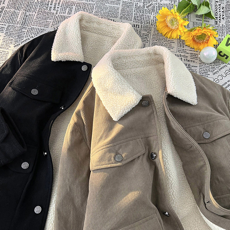 毛毯平铺B羊羔毛工装棉衣灯芯绒棉服男A005A-JN8868P110控138,男装夹克,电商A005A