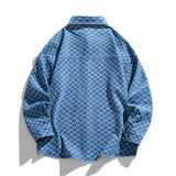 得物白底A工装大口袋立体剪裁衬衫夹克牛仔潮流外套男86078-P88，男装衬衫，电商A005A