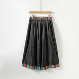 民族风B复古中式渐变色冰感宽松舞蹈阔腿裤七分裤男DK222-P58控78，男装休闲裤，电商A005A