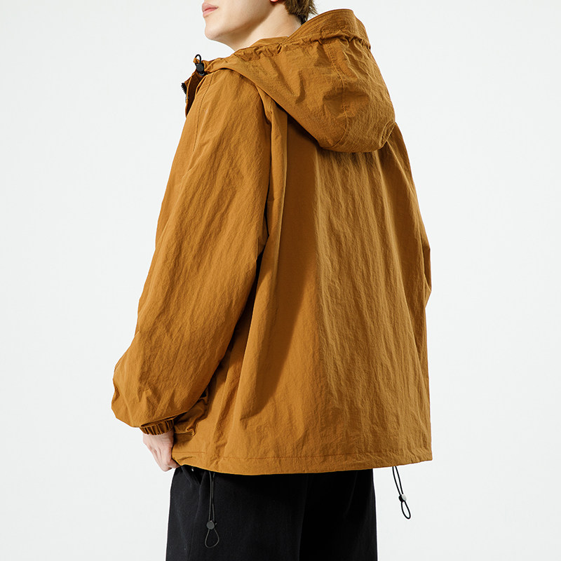 日系B工装大口袋设计连帽户外冲锋衣夹克登山服外套JN8917-P110,男装夹克,电商A005A