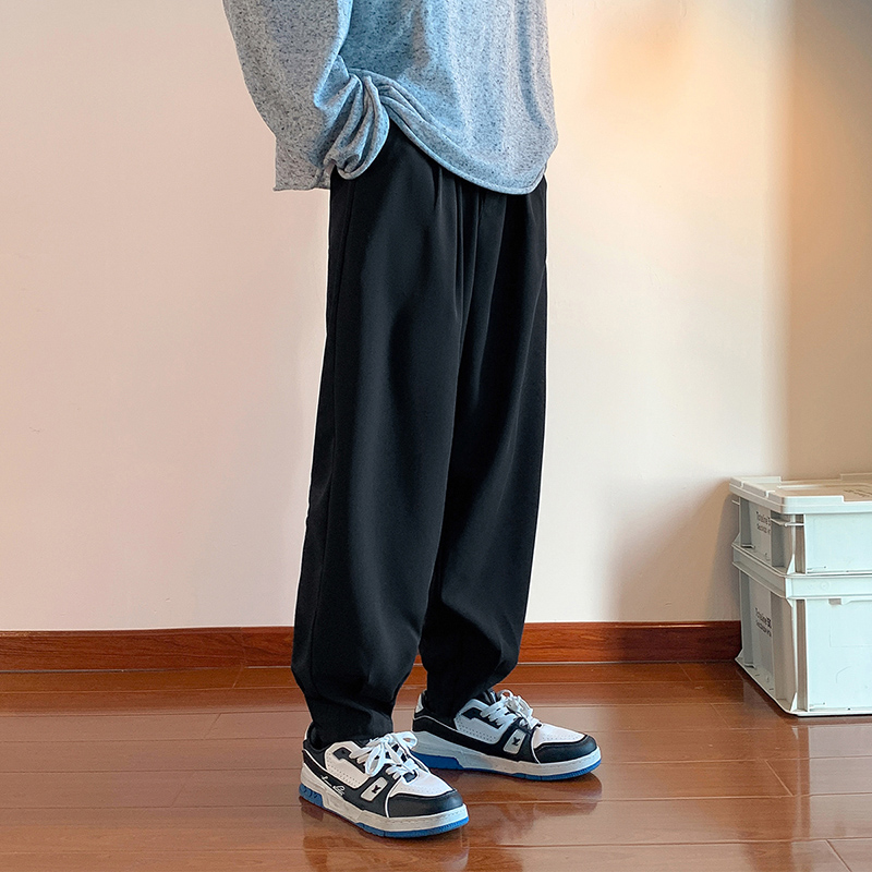 港风C美式高街小众设计束脚裤拉链运动长裤卫裤KN8958-P58，男装休闲裤，电商A005A