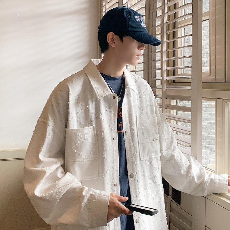 港风B工装大口袋立体剪裁衬衫夹克外套男86076-特P68,男装衬衫,电商A005A