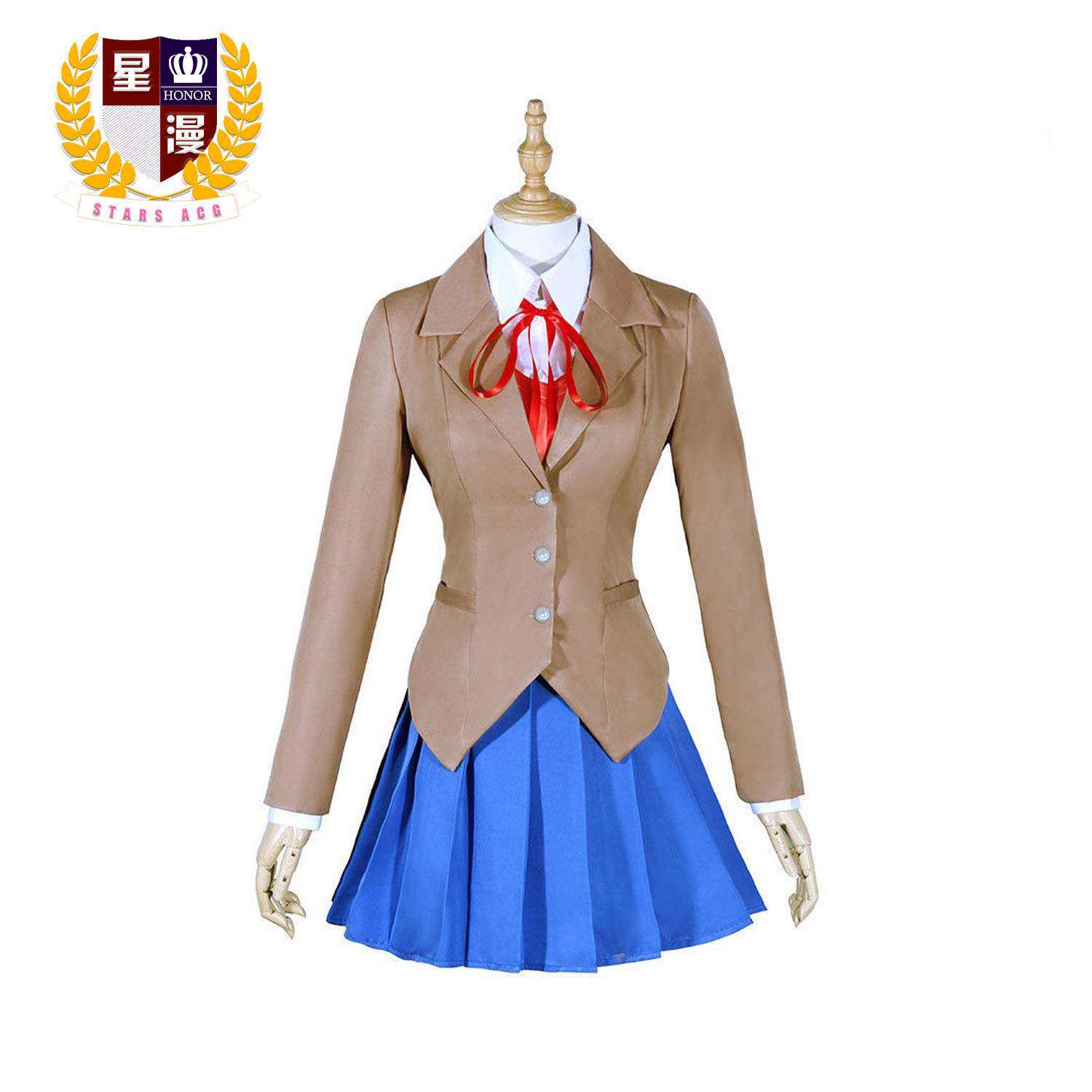 心跳文学俱乐部Doki Doki Literature Club莫妮卡cos动漫cosplay