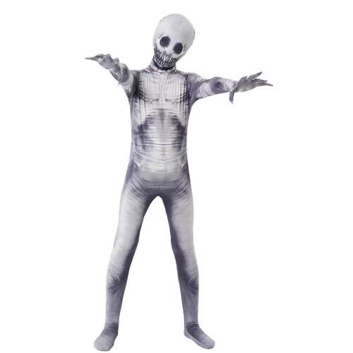 万圣节儿童服装cos魔鬼恐怖服装连体衣僵尸服演出服道具表演恶搞