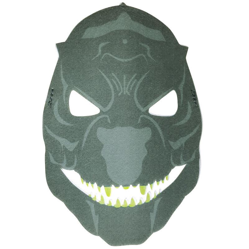 万圣节哥斯拉肌肉服装角色扮演儿童男款怪兽金刚大战人偶连体衣