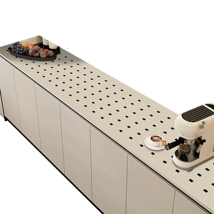 轻奢高级感餐边柜桌垫防水防油免洗玄关鞋柜垫电视柜台面保护垫子