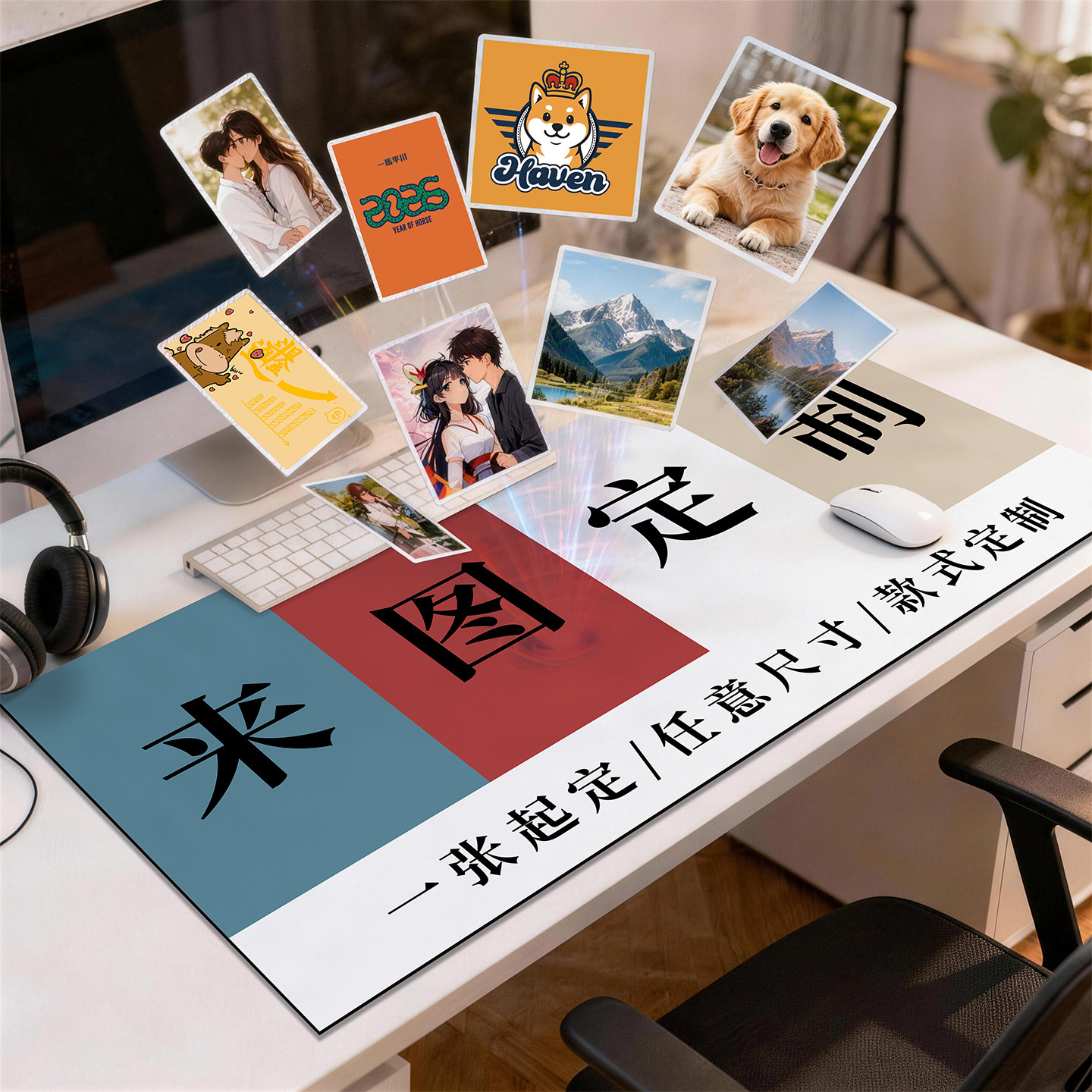 皮革桌垫来图定制尺寸logo餐垫定制PVC异形定做桌布礼品印花图案,居家布艺,桌布,淘宝优惠券,粉丝福利购,淘宝优惠卷