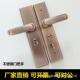 防盗门把手加厚不锈钢一整套锁家用通用型老式 入户门大门防盗门锁