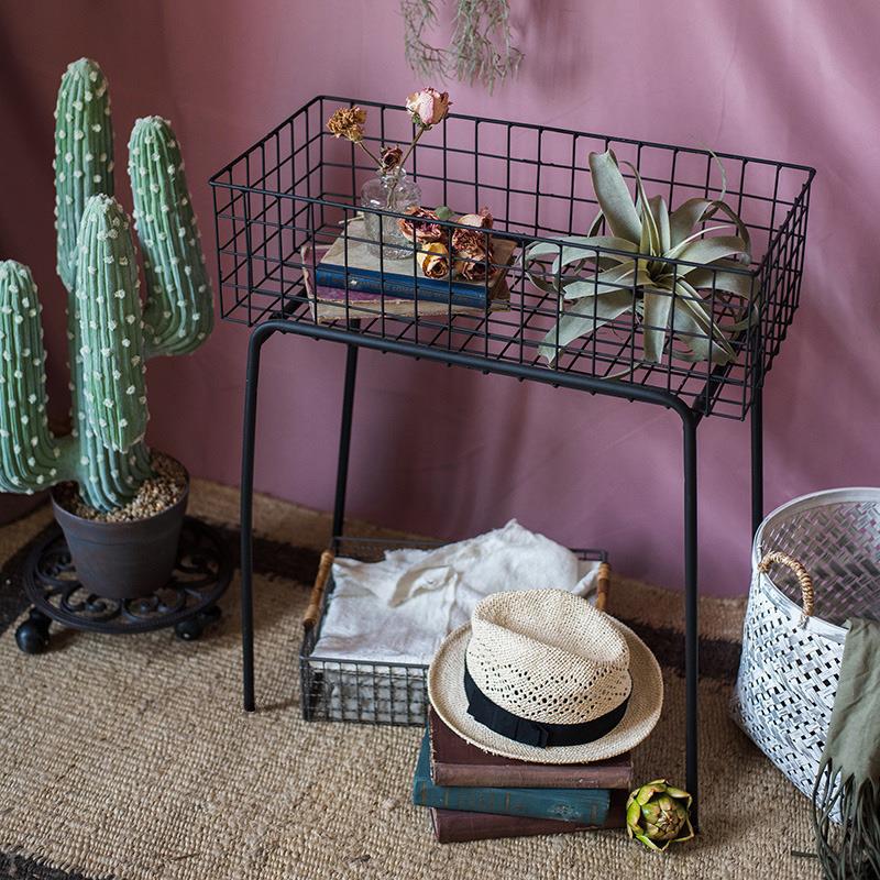 temu跨境铁艺花架落地式置物架花架子室内客厅阳台绿植装饰花盆架