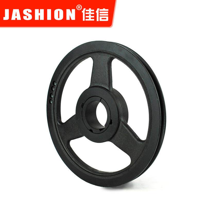 JASHION 欧标锥套式皮带轮SPA280-01铸铁三角皮带盘2012锥套