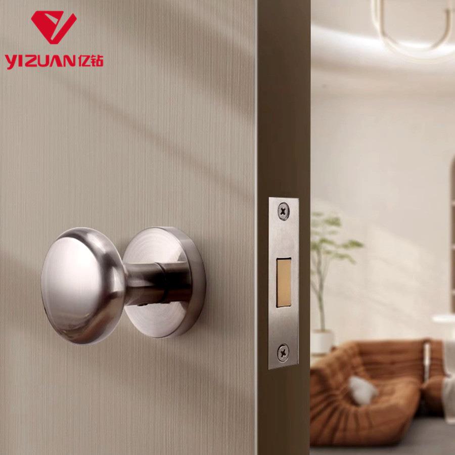 隐形门锁木门简约暗锁卧室背景墙隐藏式拉手暗门锁具家用灰色把手