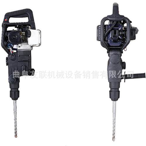 大功率省力路面破碎锤 破碎大石头冲击钻 混凝土路面破碎打孔机
