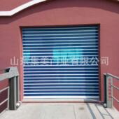 双层铝合金卷帘门厂家供应电动抗风卷闸门地下车库门快速卷闸门