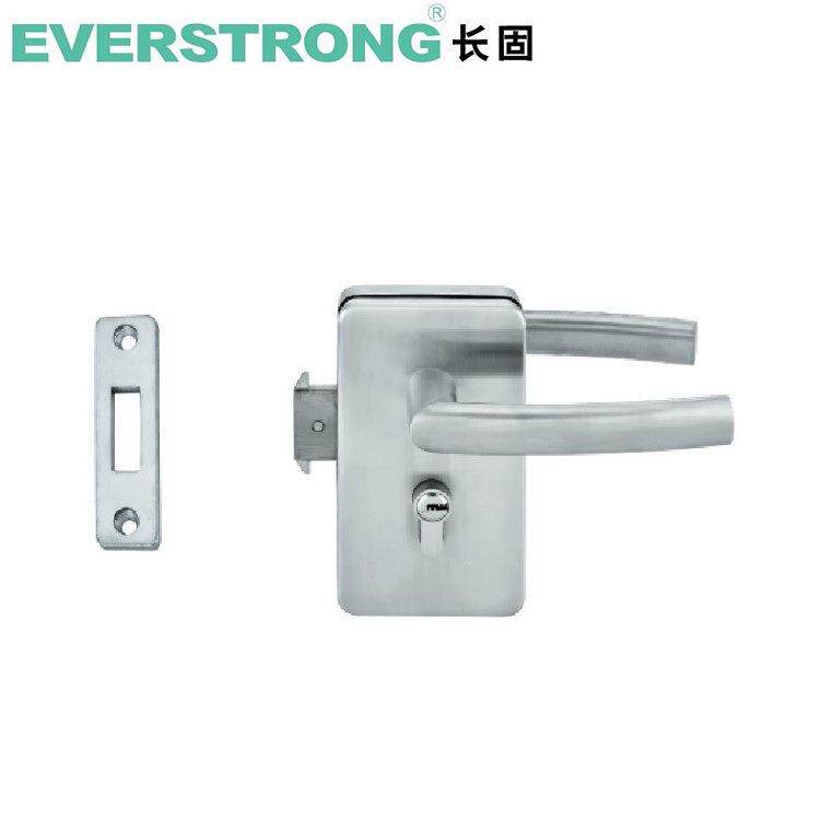长固不锈钢长固ST-G034玻璃移门推拉门锁 办公室玻璃工程配套五金